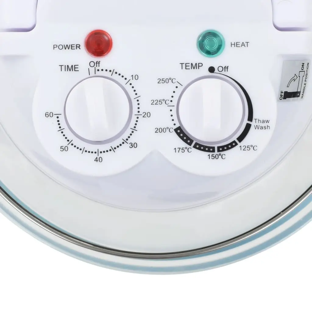 Halogen Convection Oven 800W, 10L Capacity, Glass Bowl