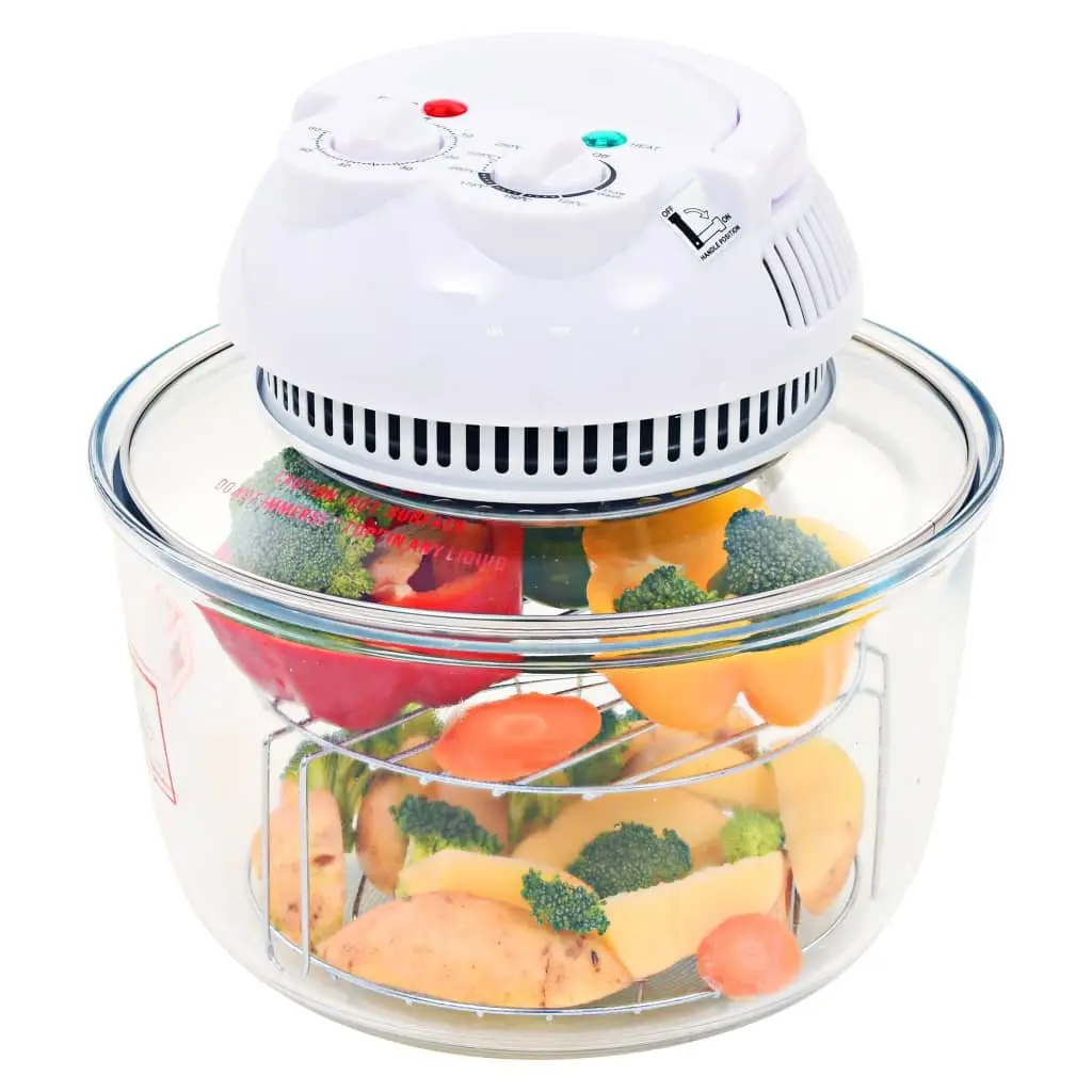 Halogen Convection Oven 800W, 10L Capacity, Glass Bowl