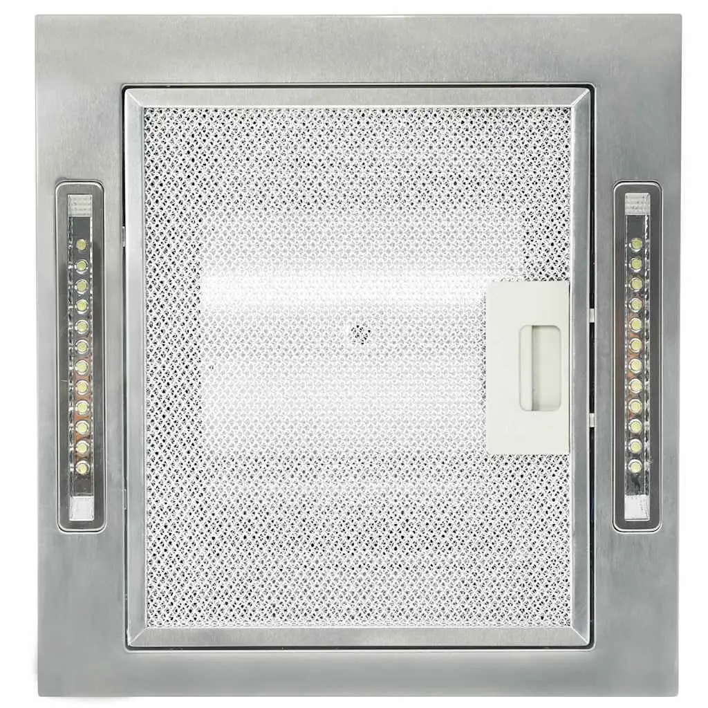 Island Range Hood Kitchen Stainless Steel 756 m³/h LCD Display Touch Sensor
