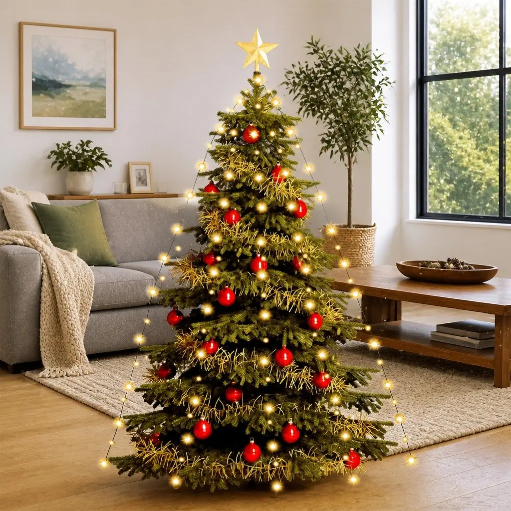 Christmas Tree Net Lights 180cm, 180 LEDs
