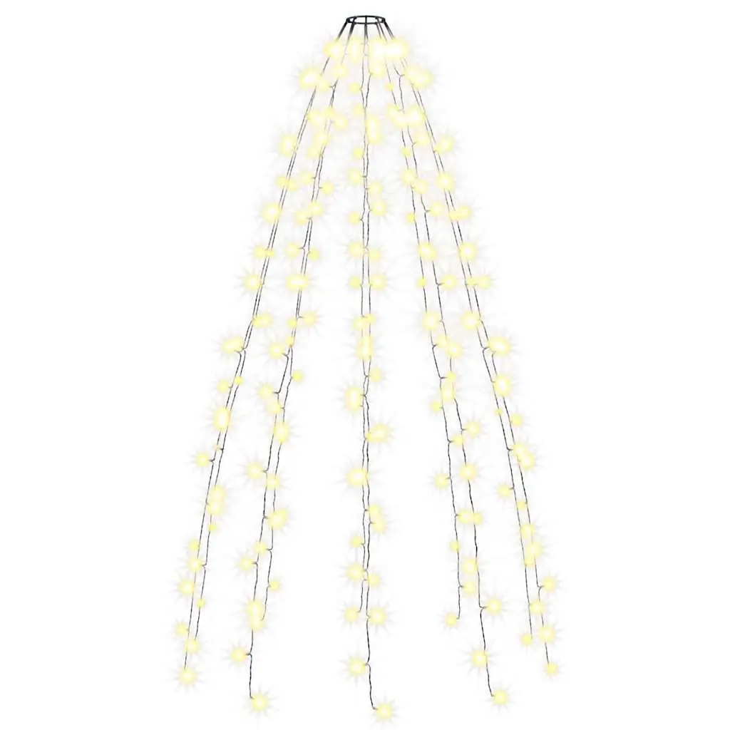 LED Net Lights for Christmas Tree Indoor Outdoor 180cm White Warm Bright