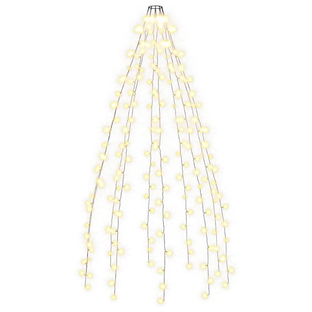 Christmas Tree Net Lights Indoor Outdoor 210 LEDs White