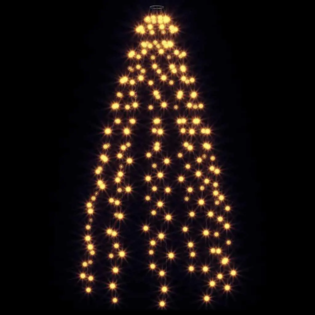 Christmas Tree Net Lights Indoor Outdoor 210 LEDs White