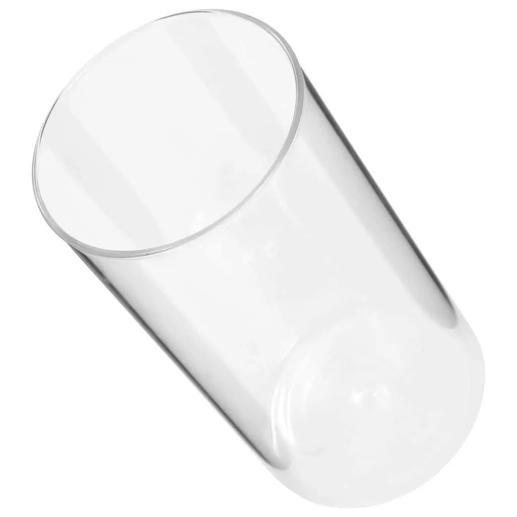 Glass Storage Jars for Kitchen 1100ml Set of 6 Transparent