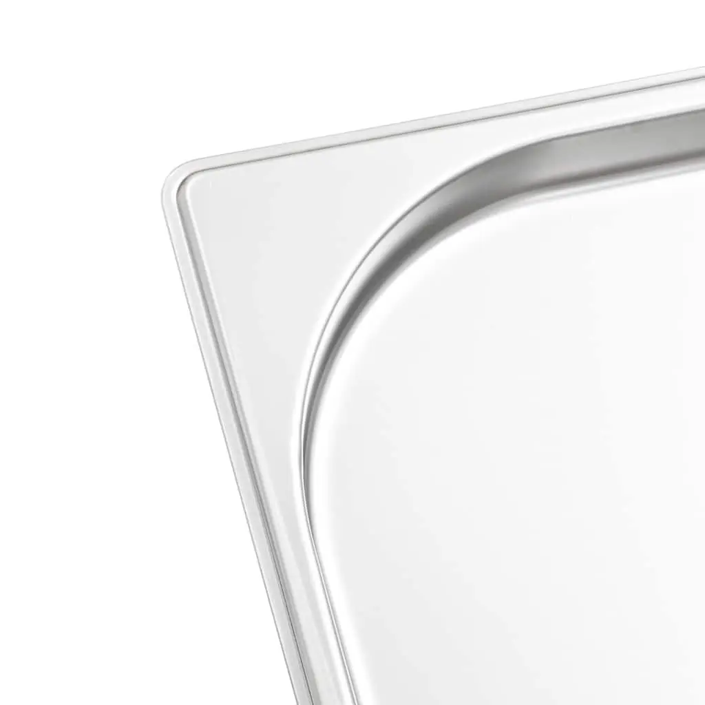 Gastronorm Containers Kitchen GN 1/1 20 mm 4 Piece Steam Table Pans