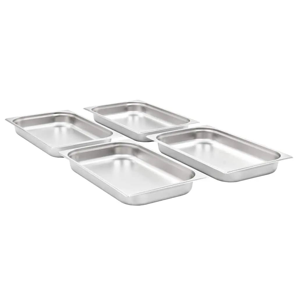 Gastronorm Containers Kitchen GN 1/1 65 mm Stackable 4 Piece