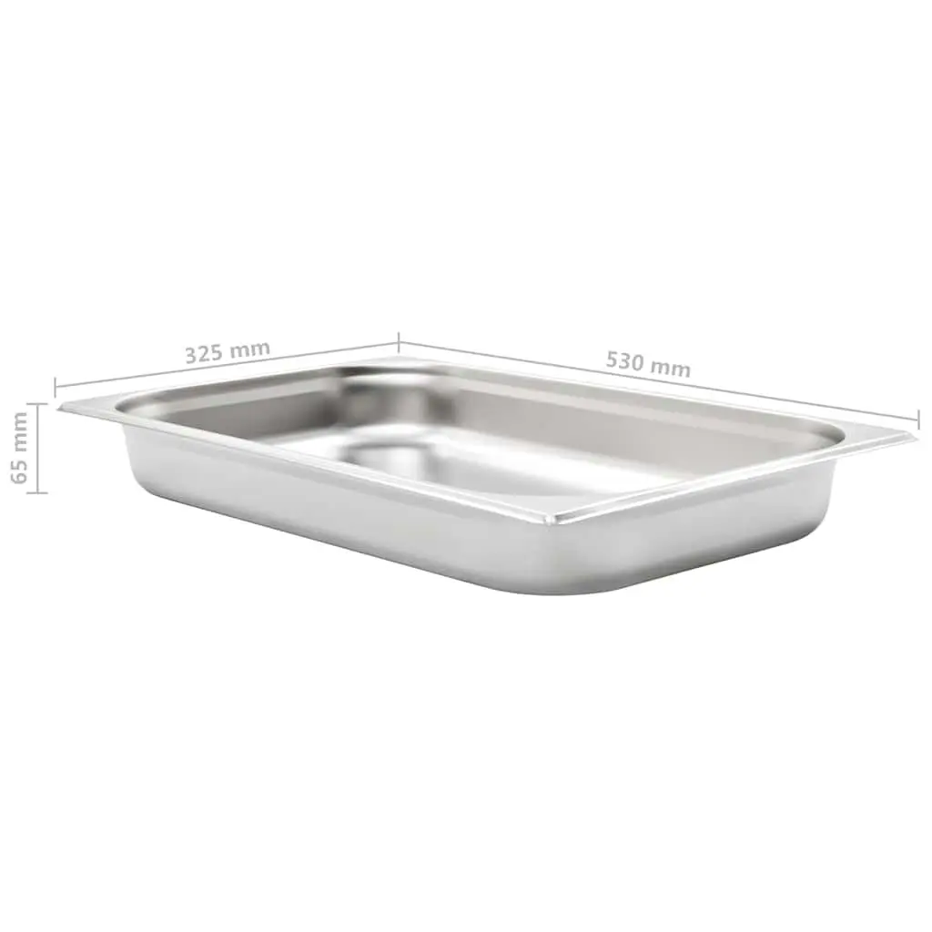 Gastronorm Containers Kitchen GN 1/1 65 mm Stackable 4 Piece