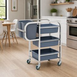 Kitchen Trolley Dimensions: 82 x 43.5 x 93 cm