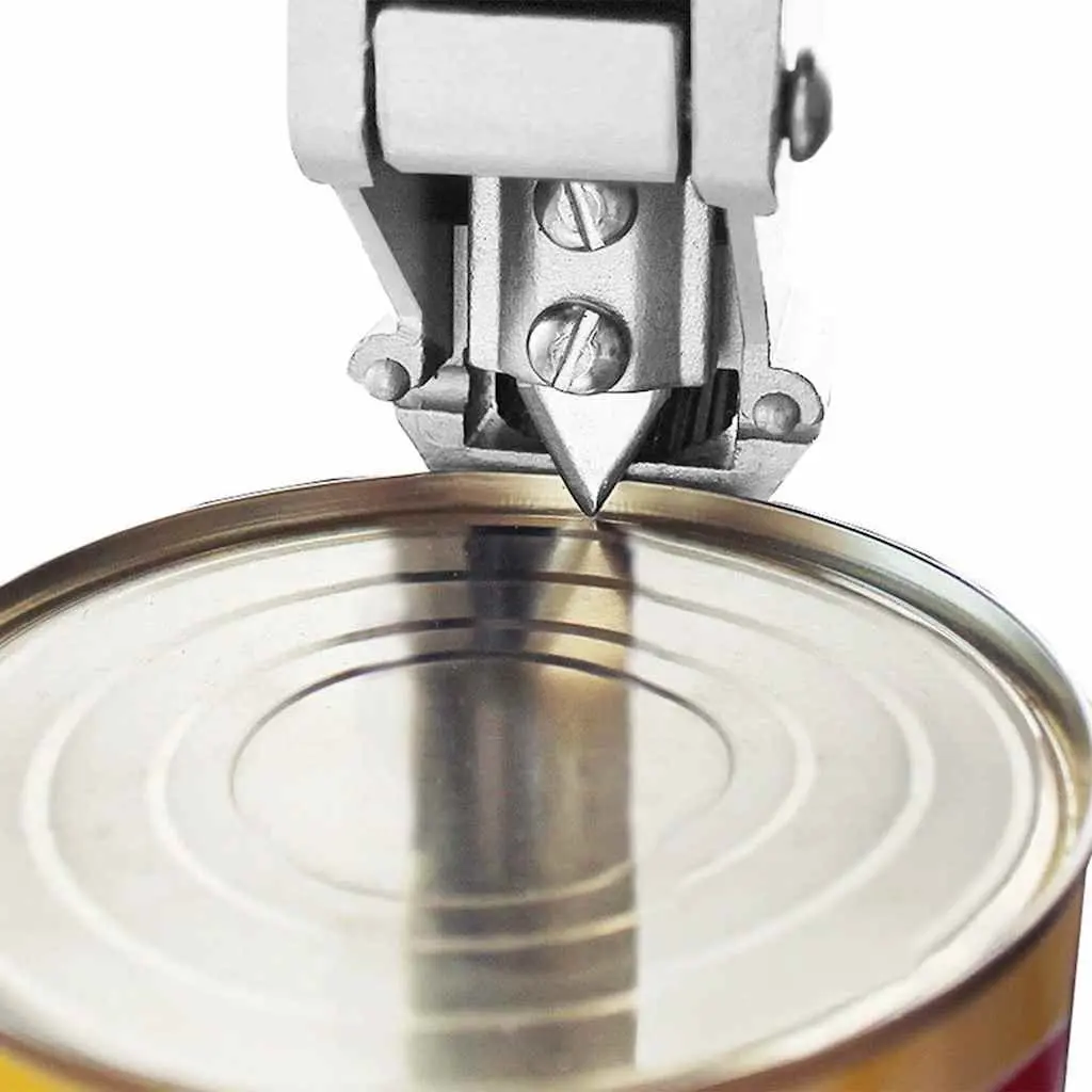 Can Opener Silver 70 cm Aluminum Stainless Steel Mounted Tabletop Kitchen Tool