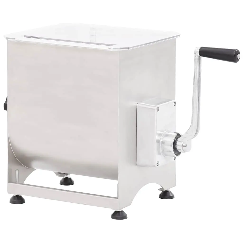 Manual Meat Mixer for Home and Professional Use 44 lb Capacity Stainless Steel