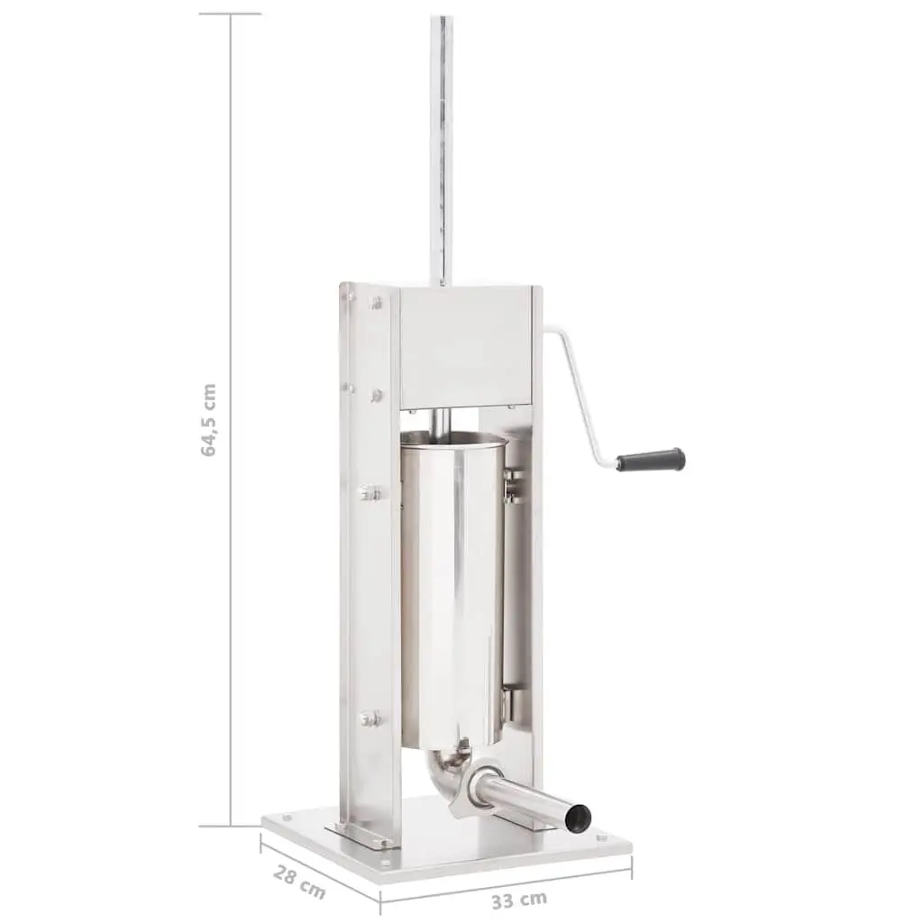 Manual Sausage Stuffer Kitchen Appliance 5L Size