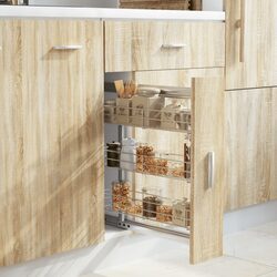3-Tier Kitchen Wire Basket Organizer - Specs & Details