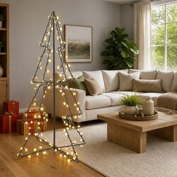 Specifications of Christmas Cone Tree - 240 LEDs, 115x150 cm