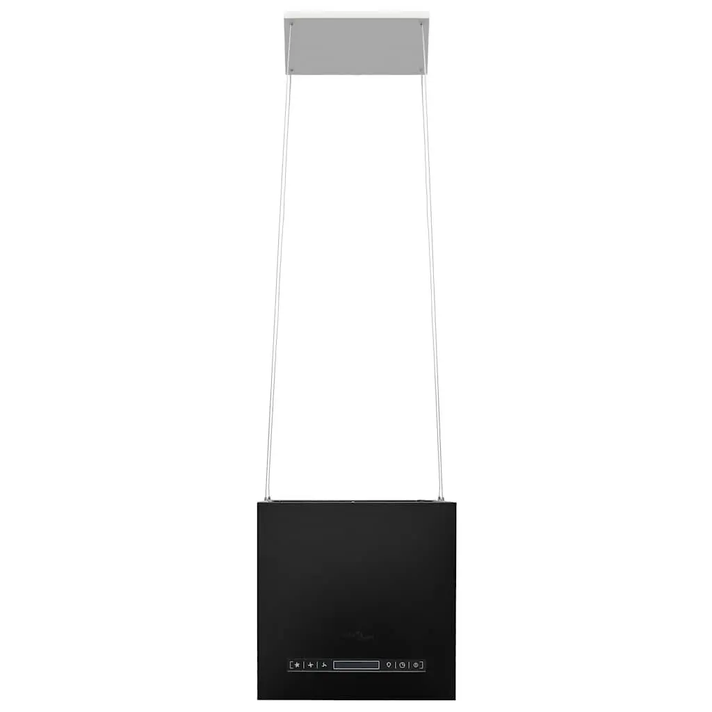 37cm Touch Sensor Black Island Range Hood