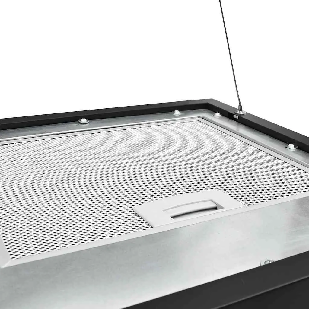 37cm Touch Sensor Black Island Range Hood