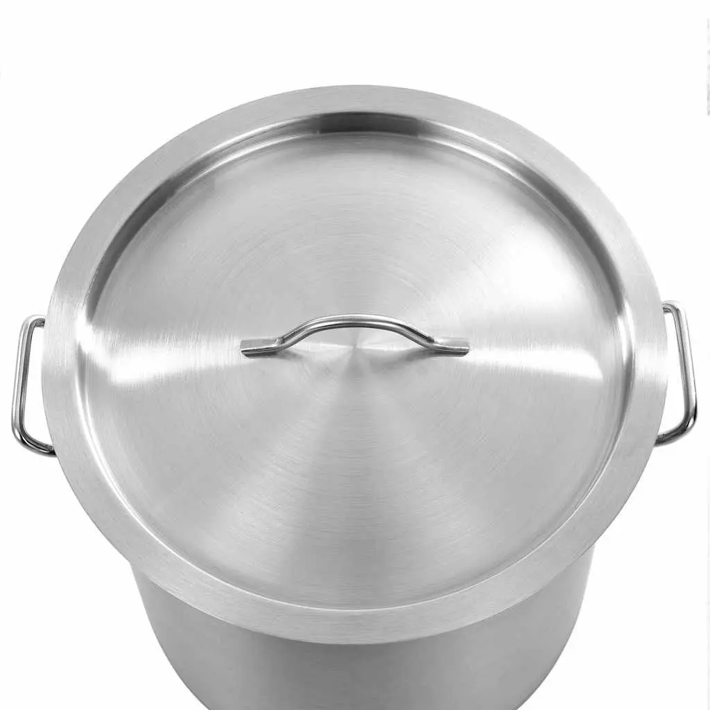 Stock Pot Kitchen 26L Stainless Steel Large Capacity Cookware