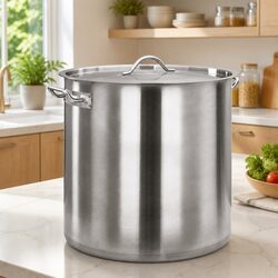 Professional Kitchen Stock Pot 50x50cm Stainless Steel