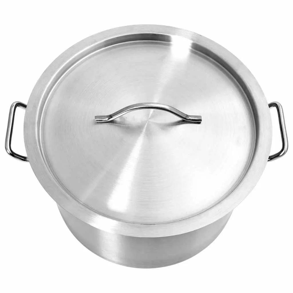 Stock Pot Kitchen 24L Stainless Steel 36x24cm