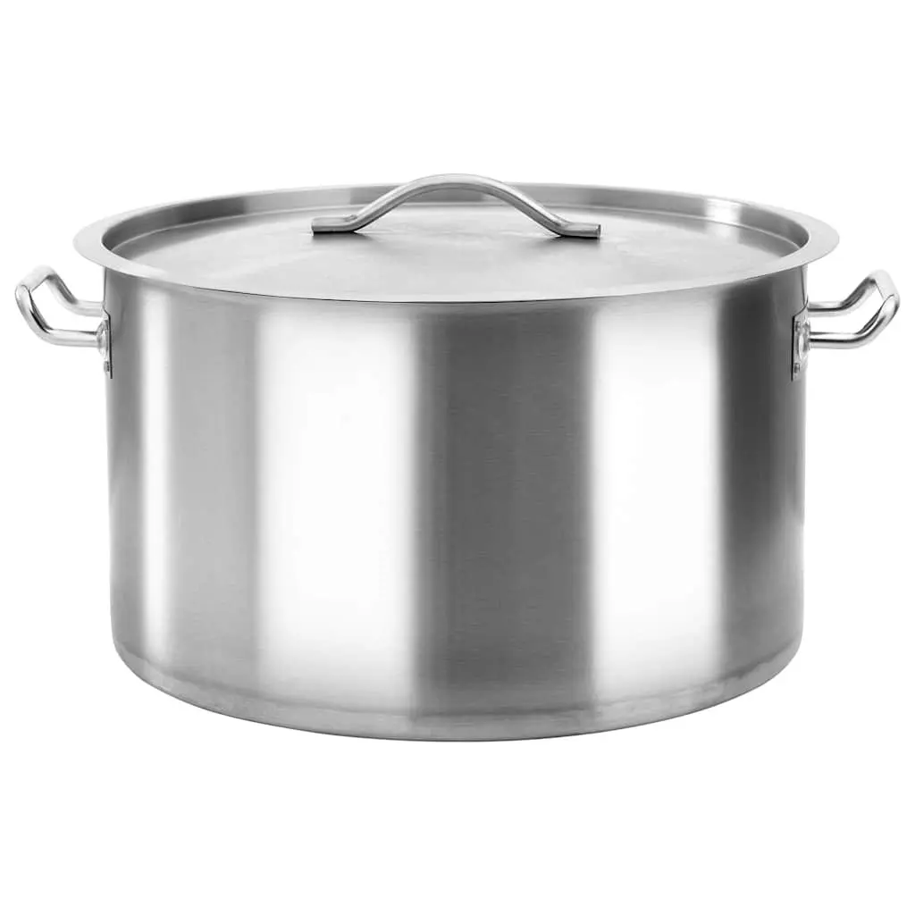Stock Pot Kitchen 58L Stainless Steel Large Cooking Pot