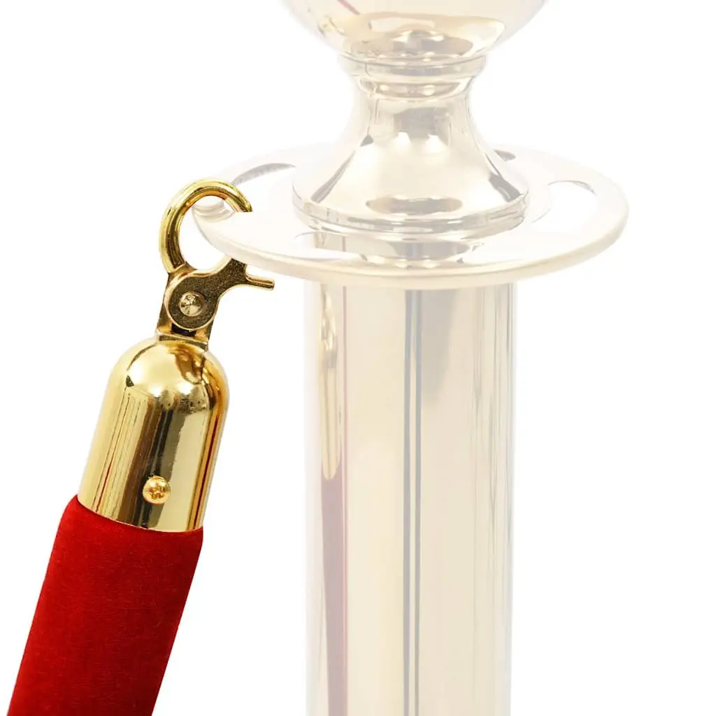 Red Velvet Stanchion Rope for Queuing