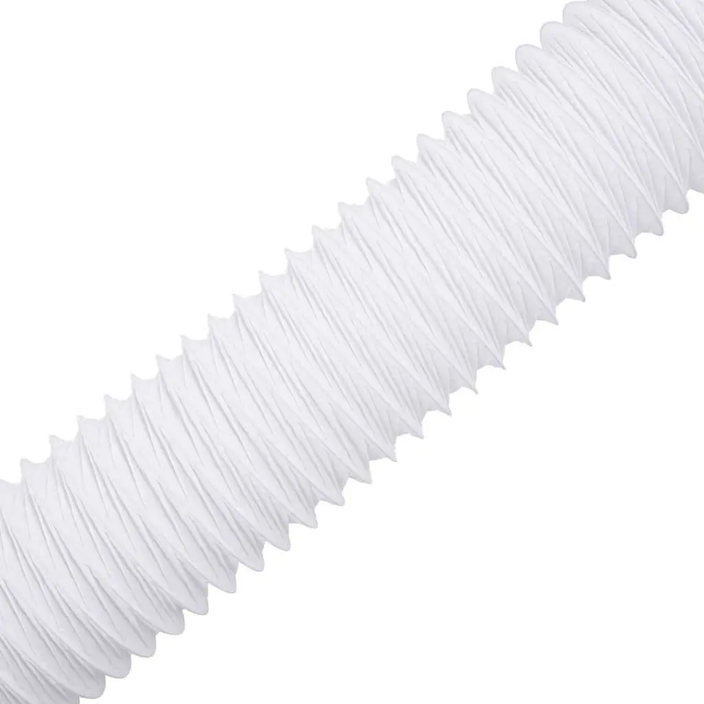 Exhaust Duct PVC Flexible Spiral Ventilation Hose for Bathroom 6 m 12.5 cm