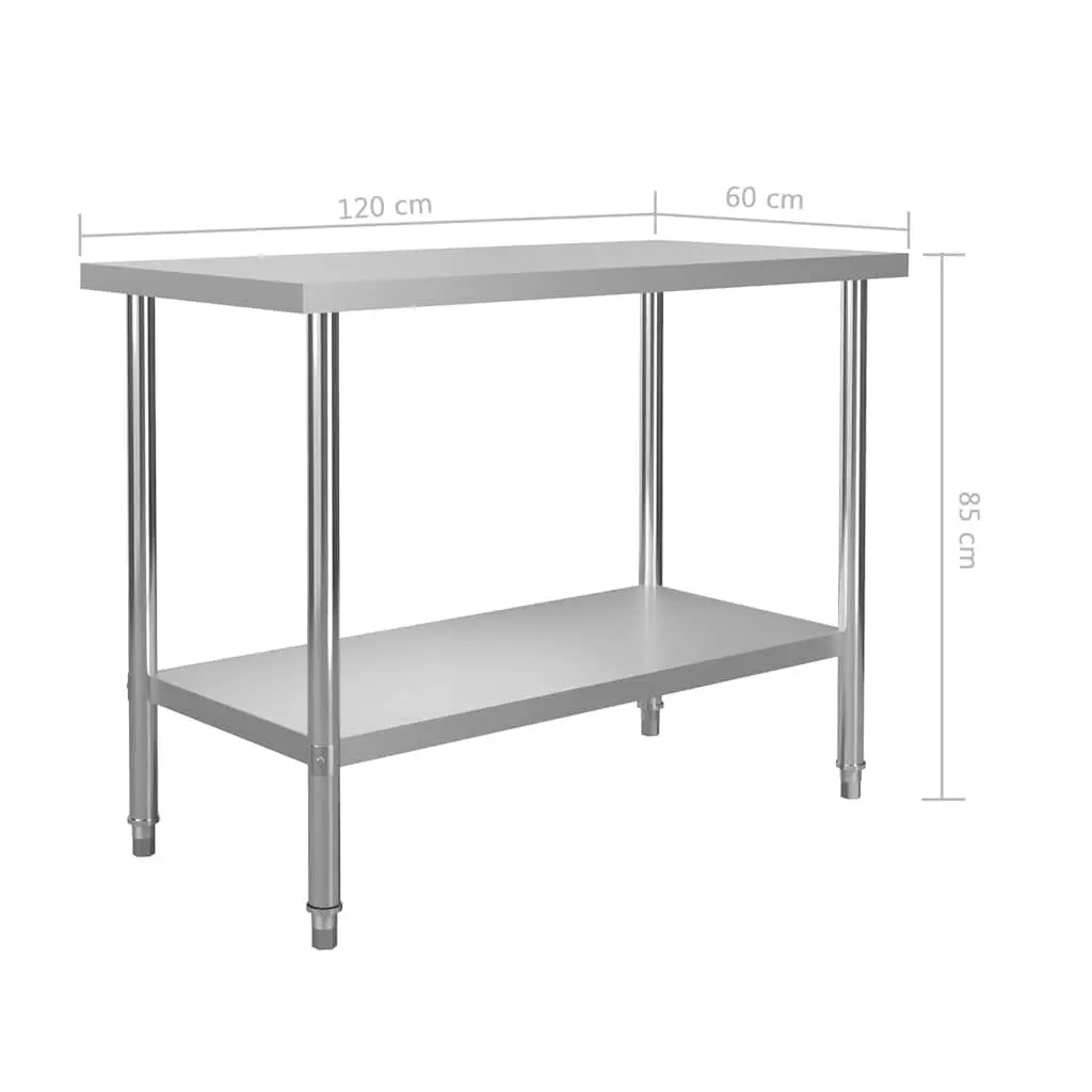 Stainless Steel Kitchen Work Table