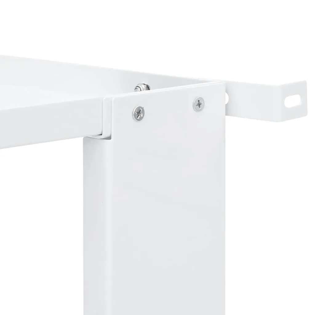 Washer Dryer Pedestal Stand for Laundry Room with Drawers White