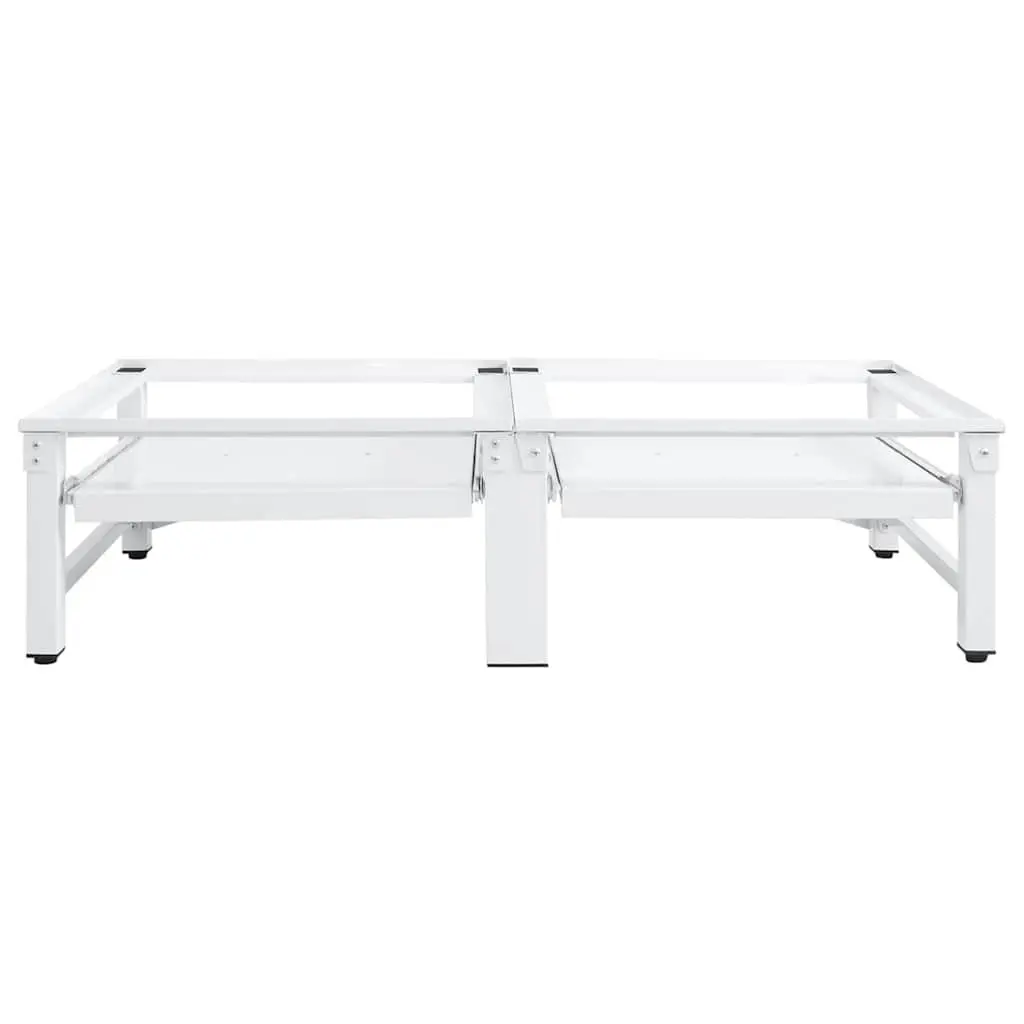 Washing Machine Dryer Pedestal Stand with Pull-out Storage Shelves Home Appliances Adjustable Height Steel