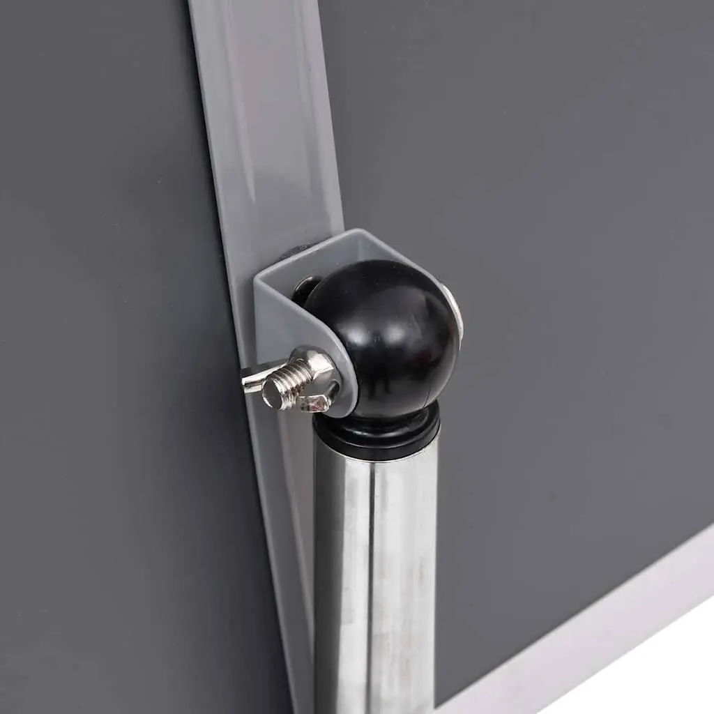 A4 Pedestal Poster Stand Silver Floor Display Stand Retail Presentation Sign