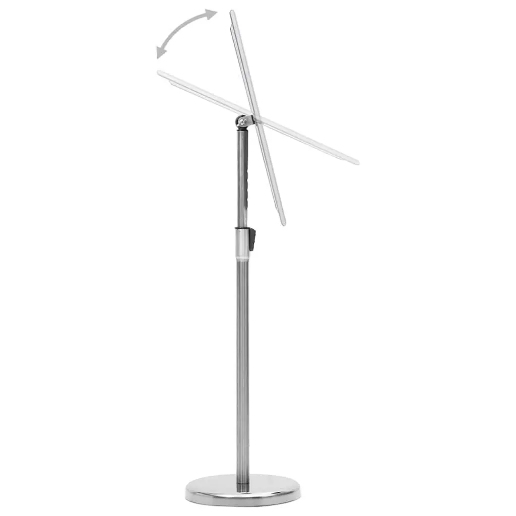 A4 Pedestal Poster Stand Silver Floor Display Stand Retail Presentation Sign