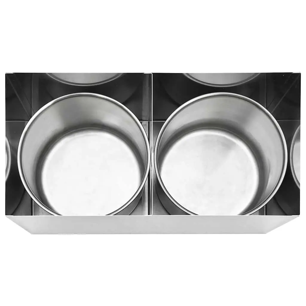 Sauce Dispenser Kitchen 2 x 3.5L Stainless Steel Pump Condiment Buffet Server