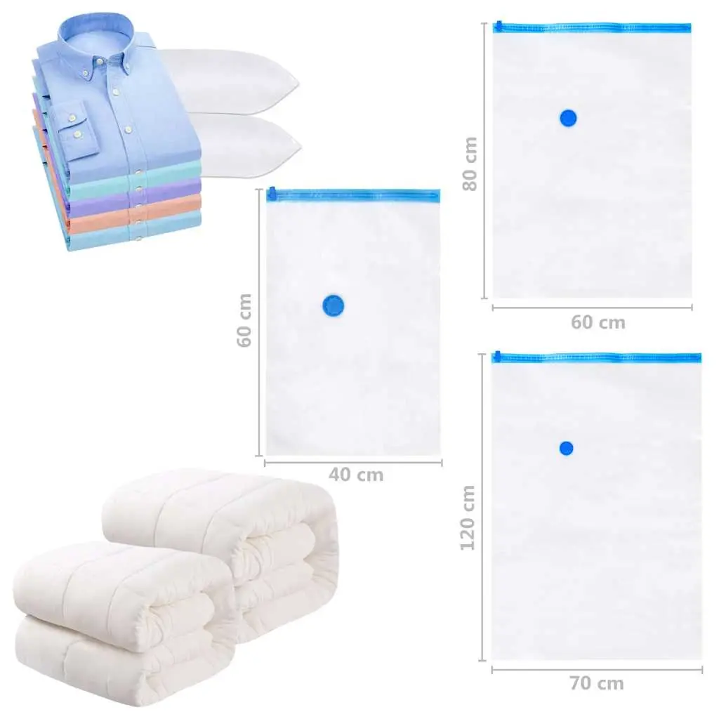 Vacuum Storage Bags Home Use 120x70 cm 10 Piece