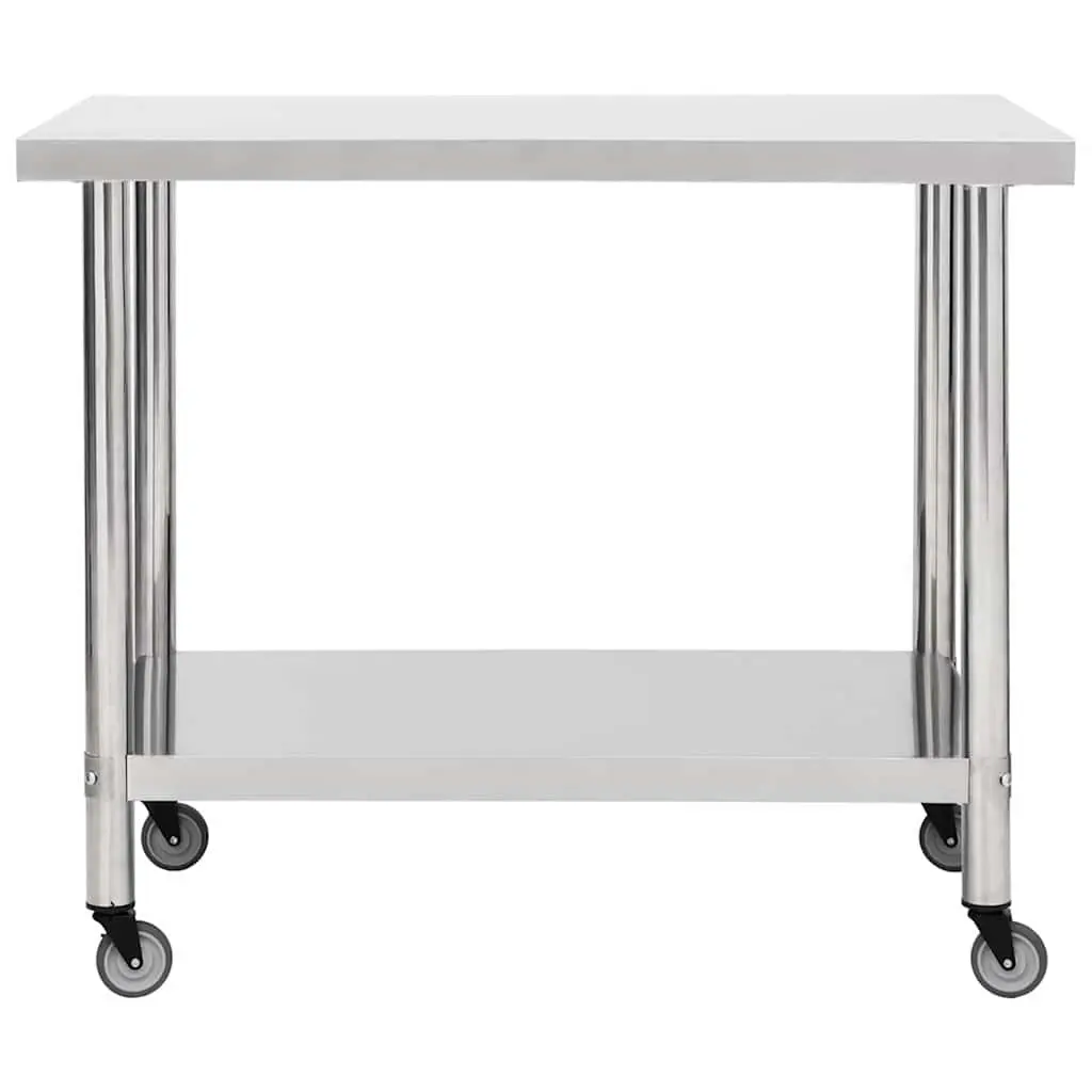 Commercial Work Table for Kitchen 80 x 60 x 85 cm