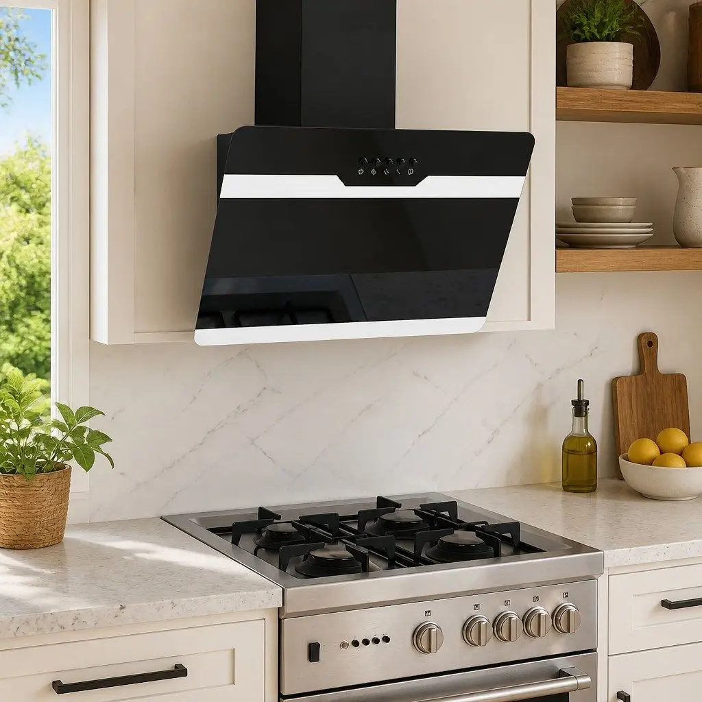 60cm Wall Range Hood with 297 m³/h Extraction Capacity