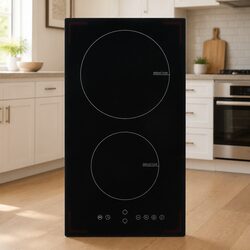 Induction Hob Specifications: 2 Burners, 3500W Power