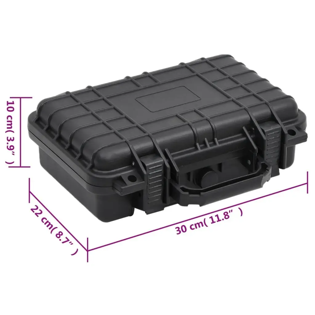 Portable Flight Case Black Camera Equipment Hard Shell Protective Storage Case