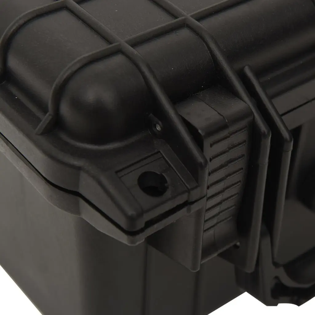 Portable Flight Case Black Camera Equipment Storage Hard Case with Foam Insert