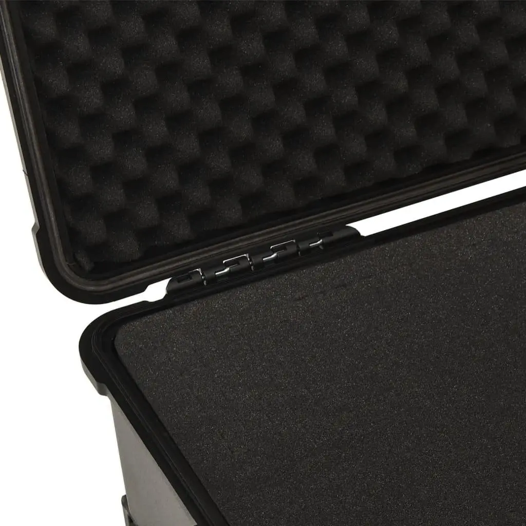 Wheeled Flight Case Black 58x45x27 cm Hard Case Protective Transport Luggage