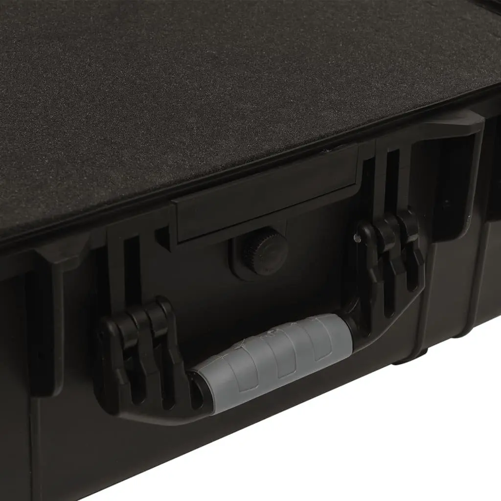 Wheeled Flight Case Black 58x45x27 cm Hard Case Protective Transport Luggage