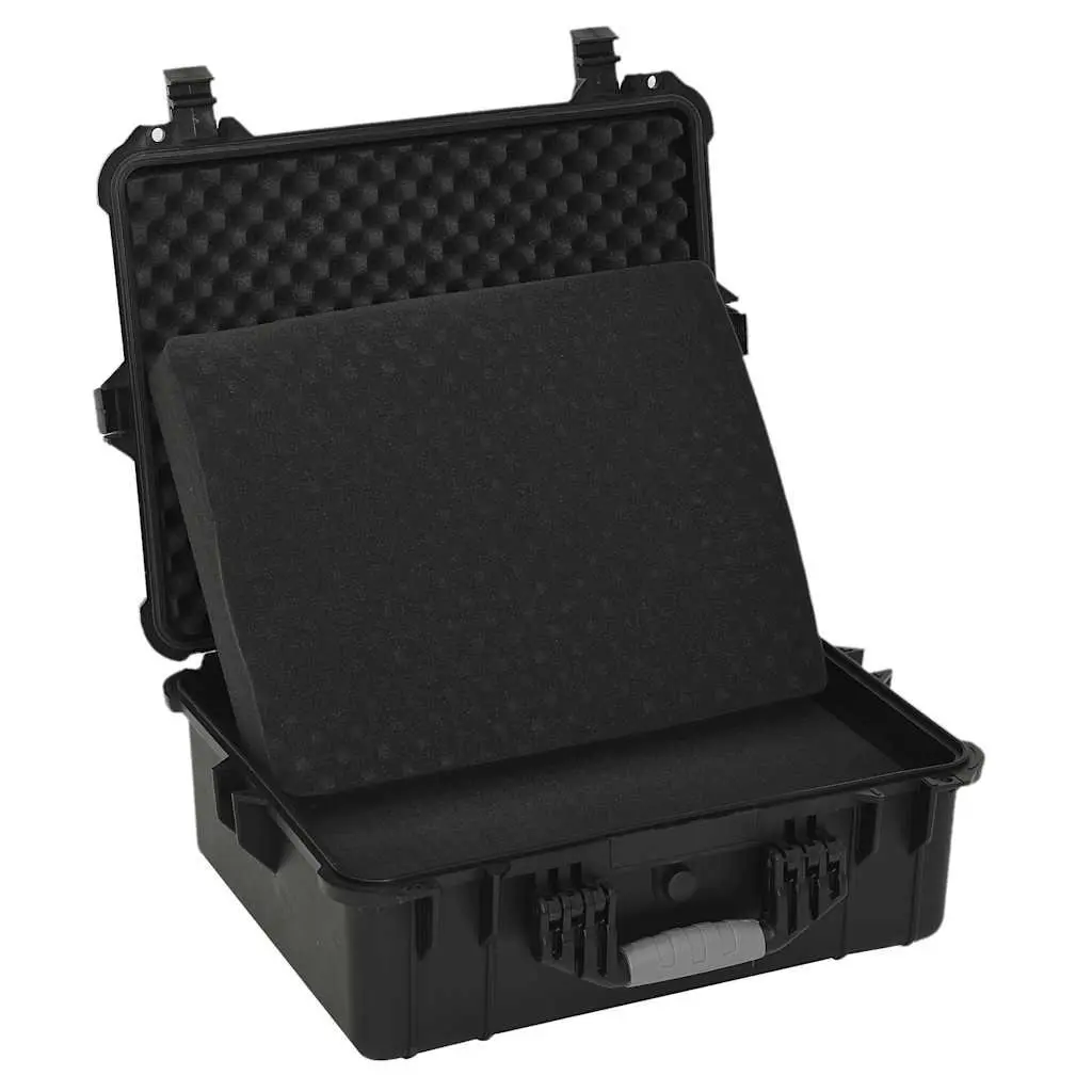 Flight Case for Camera Equipment Travel 55x43x21cm Hard Shell Black