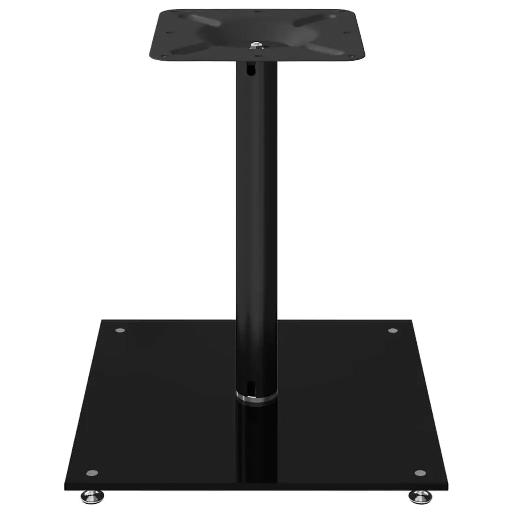 Black Tempered Glass Speaker Stands