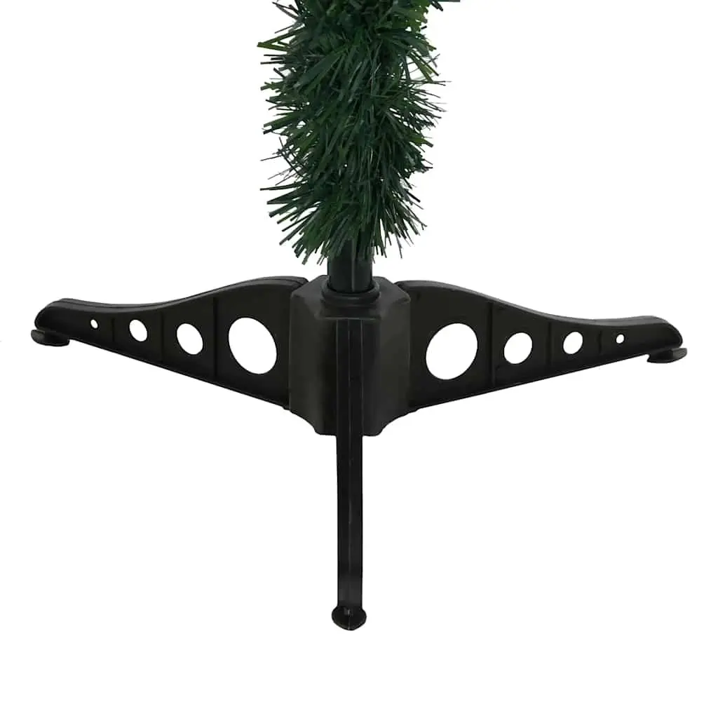Artificial Christmas Tree Seasonal Decoration 150cm Green Frosted Branches Pinecones
