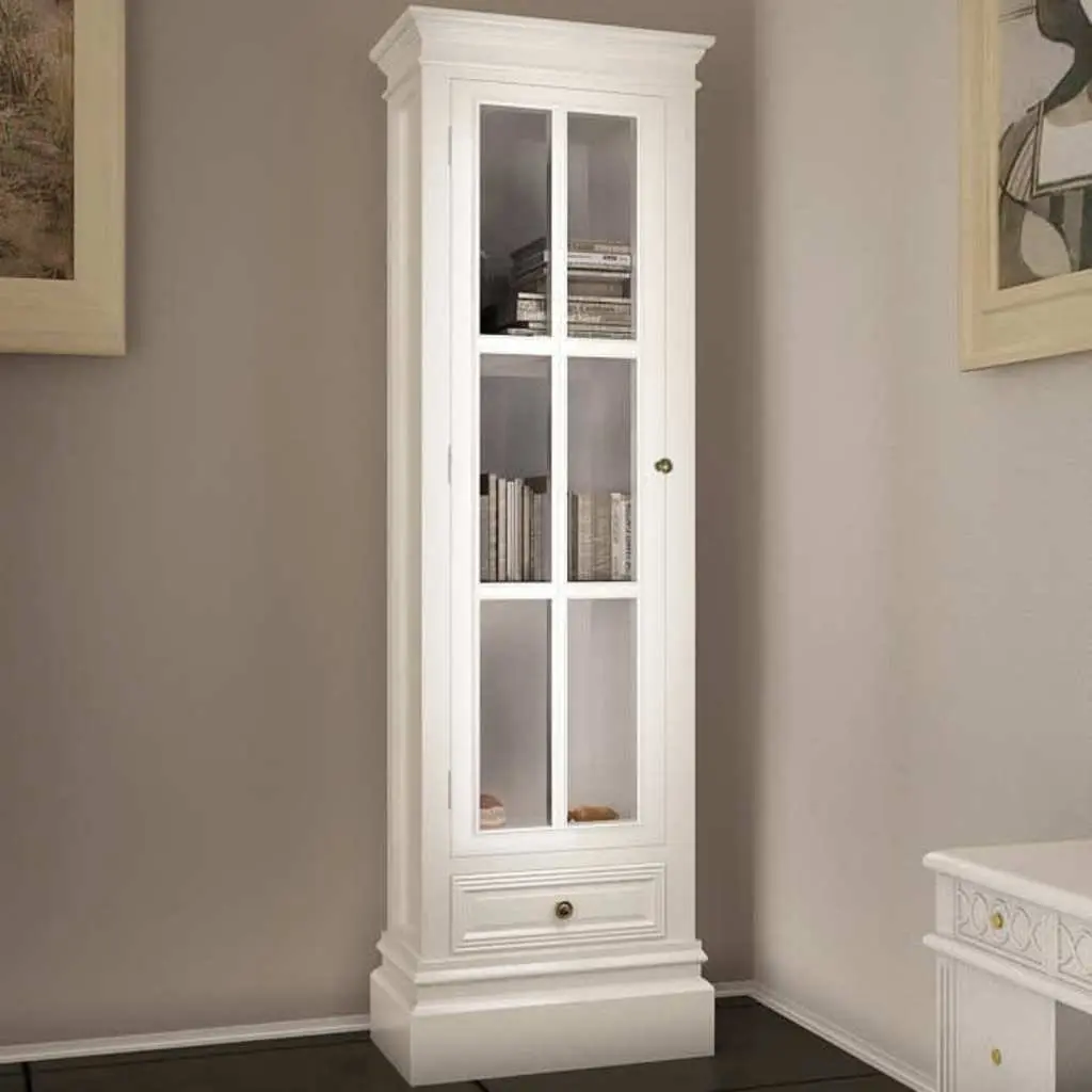 Wooden Bookcase Cabinet for Living Room Bedroom 3 Shelves