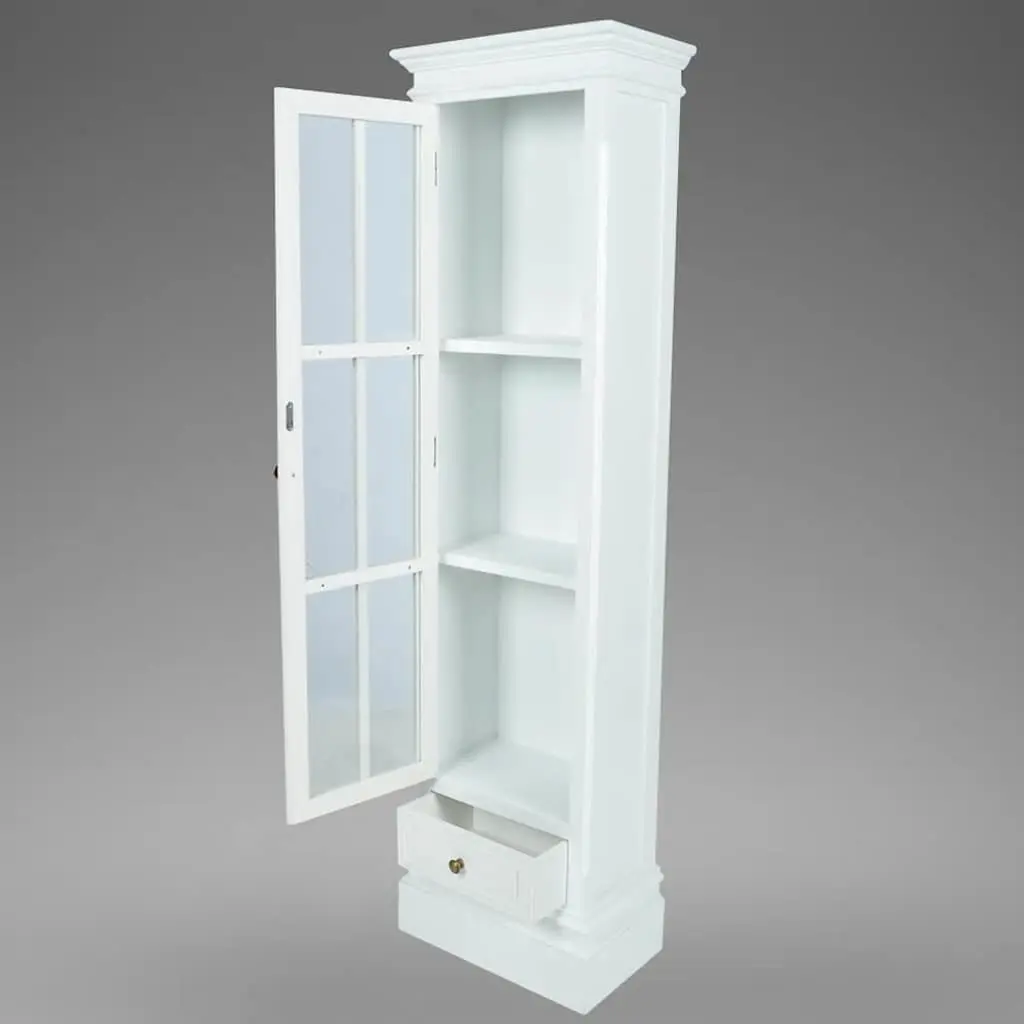 Wooden Bookcase Cabinet for Living Room Bedroom 3 Shelves