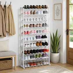 10-Tier Shoe Rack Specifications and Details