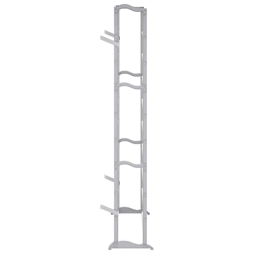 10-Tier Shoe Rack White Compact Storage Organiser