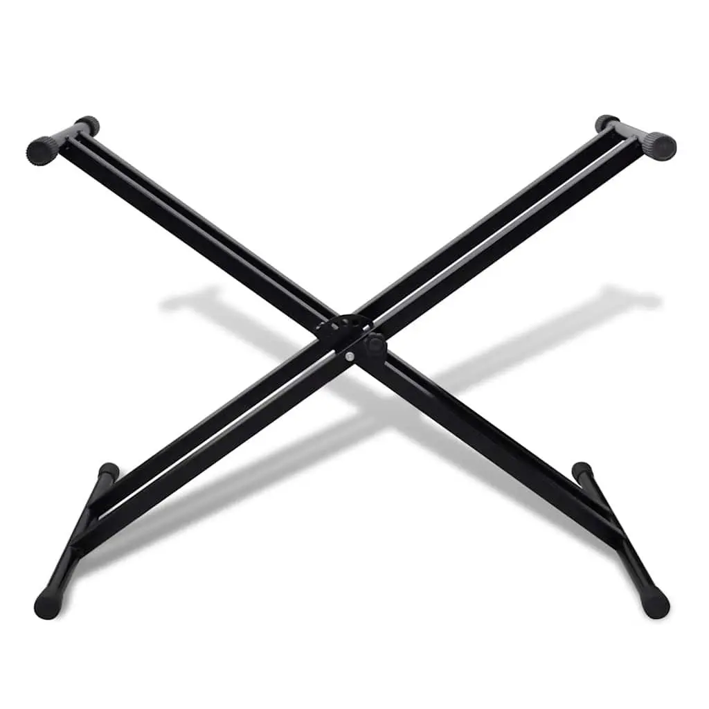 Adjustable Keyboard Stand X-Frame Music Performance Heavy Duty