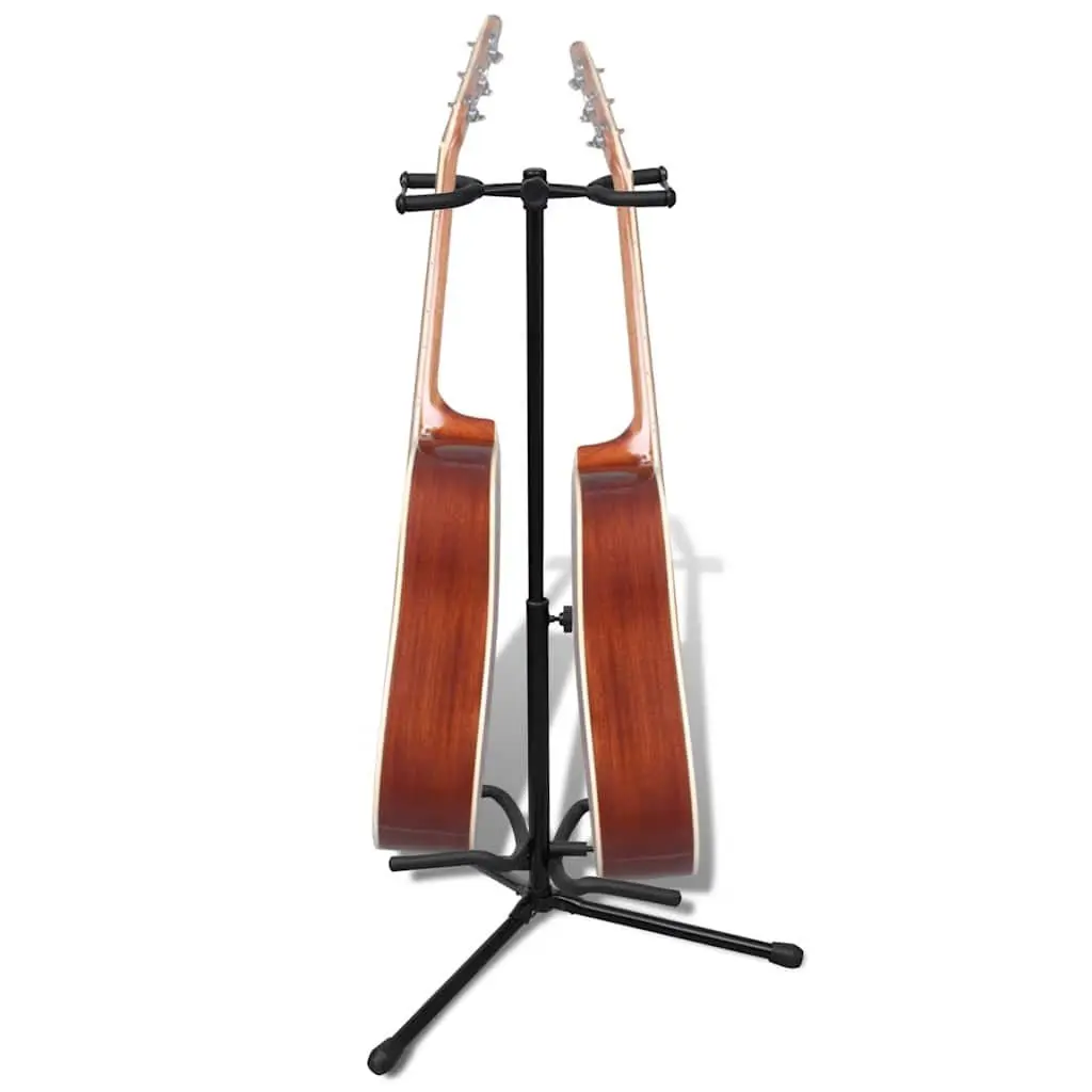 Adjustable Double Guitar Stand