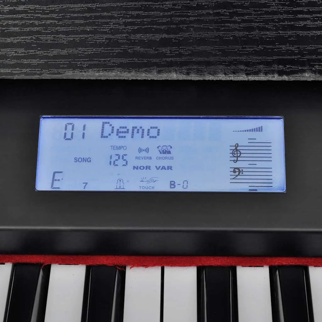 Electronic Piano 88 Keys Digital Keyboard for Beginners