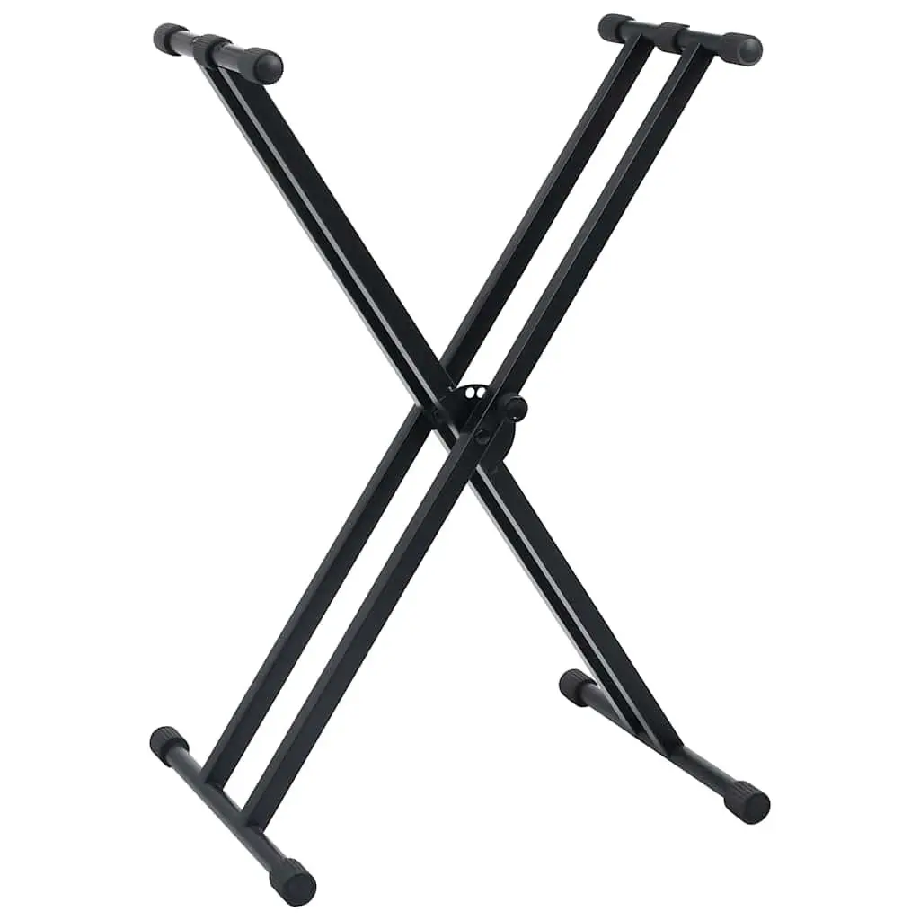 Adjustable Keyboard Stand and Stool Set Foldable Music Performance Practice